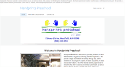 Desktop Screenshot of handprintspreschoolinc.com