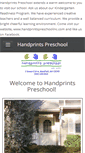 Mobile Screenshot of handprintspreschoolinc.com